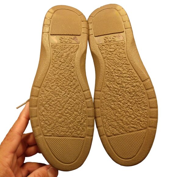 SAS free time Shoes womens Size 7 N tan leather walking Tri-Pad Comfort - Picture 7 of 9